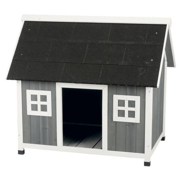 Shop Trixie Natura Barn Style Dog House M L Free Shipping