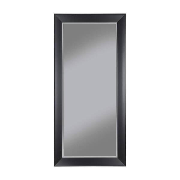 Contemporary Full Length Leaner Mirror With Rectangular Polystyrene