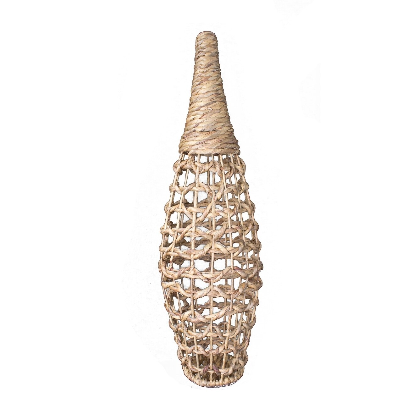 Shop Hyacinth 36 Inch Woven Floor Vase On Sale Free Shipping