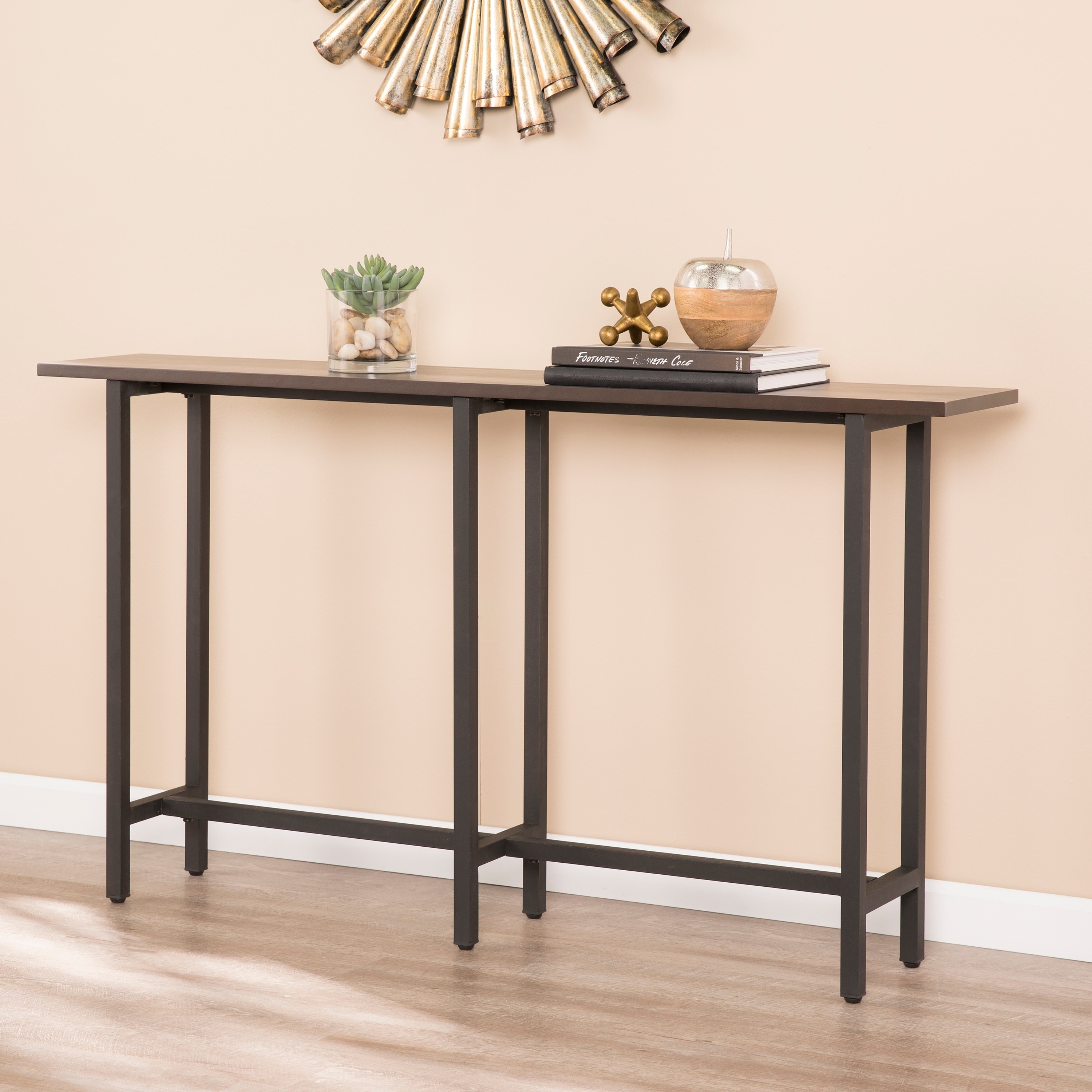 shallow console table