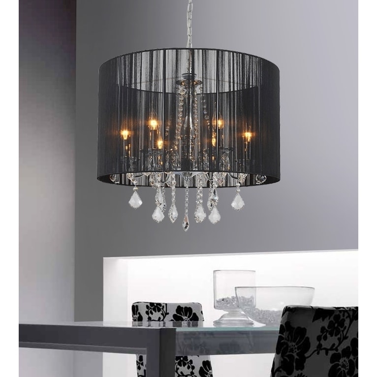 Crystal Laurel 6 Light Crystal Chandelier Crystal Laurel 6 Light Crystal Chandelier