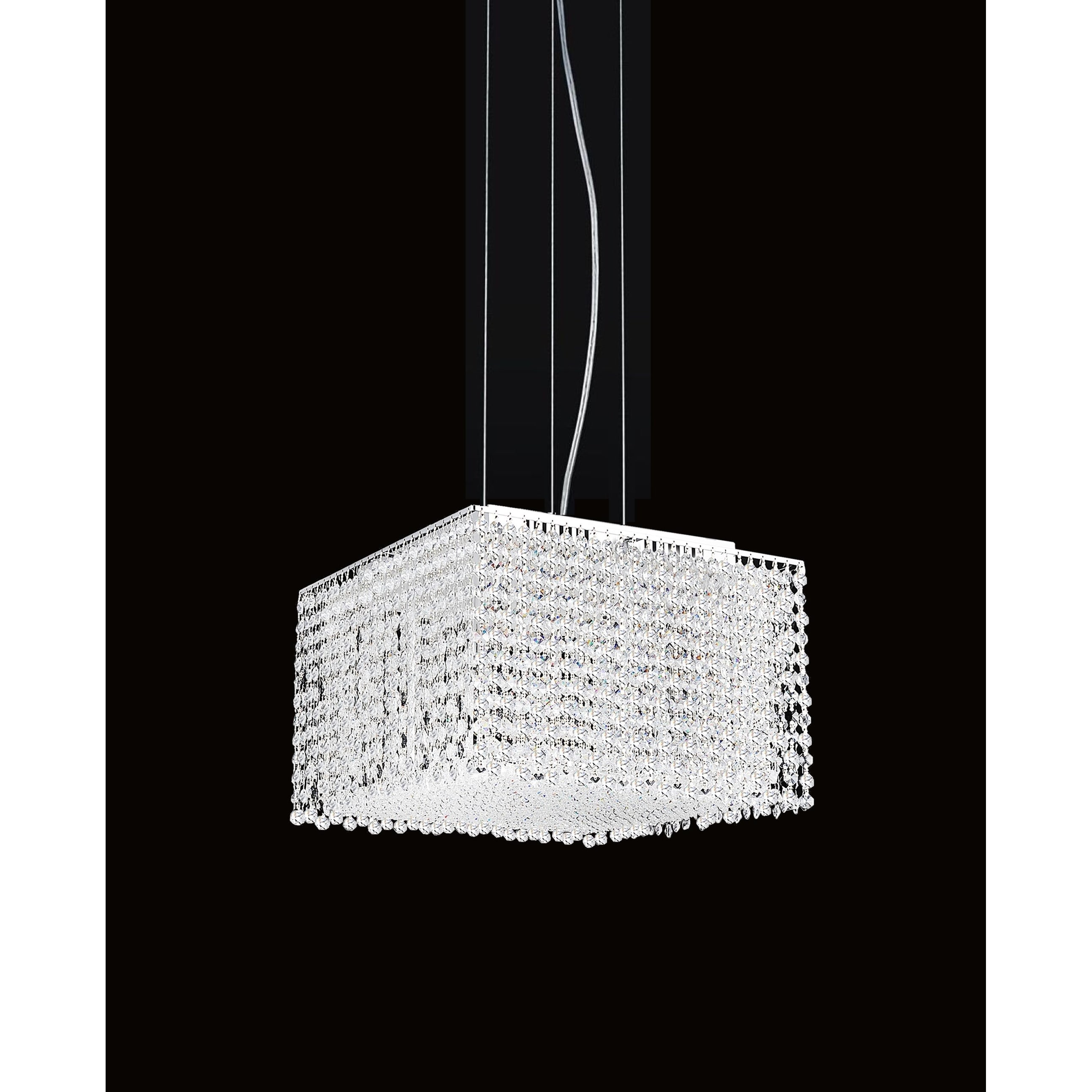 12 Light Chandelier with Chrome Finish - Chandeliers For Bedrooms by Overstock.com