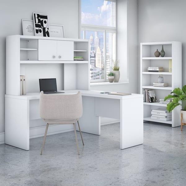 Shop Echo L Shaped Desk Office Suite From Office By Kathy Ireland