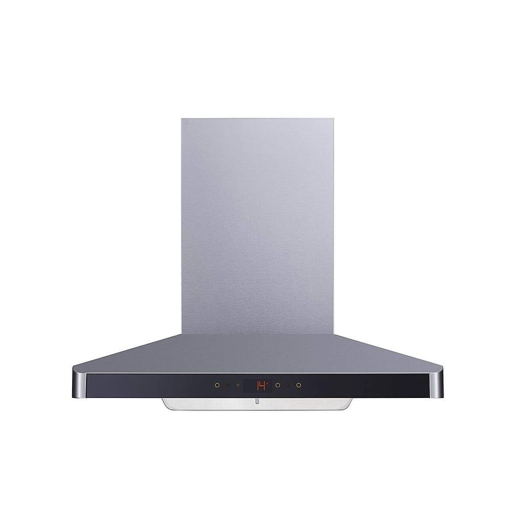 Winflo 36" 900 CFM Ducted Stainless Steel Wall mount Range Hood with