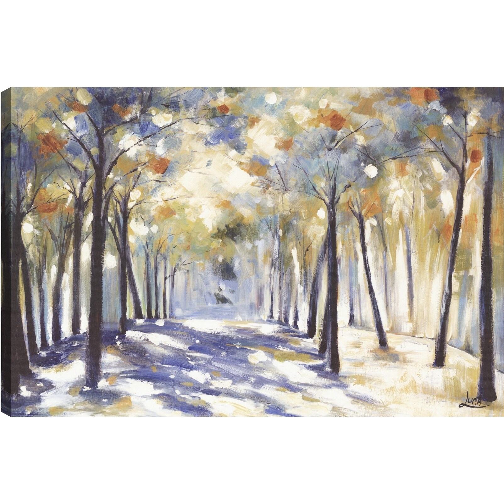Shop Artmaison Canada Walk In The Park Canvas Print Wall Art