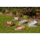Kenchuto Antique Rustic Teak Wood Tray - Thumbnail 5