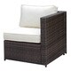 preview thumbnail 6 of 6, Furniture of America Liba Contemporary Brown Patio Sectional Set