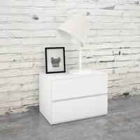 Nexera Paris Nightstand, White