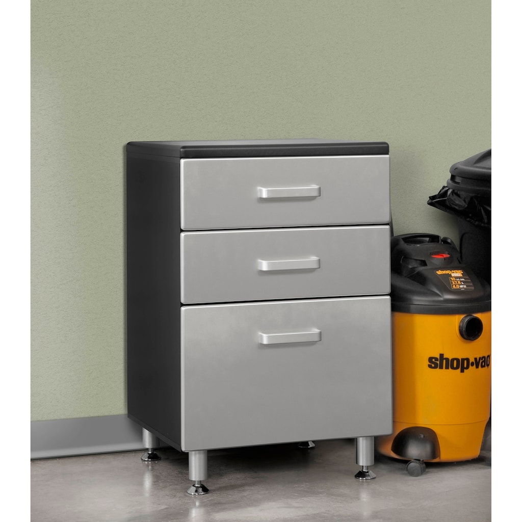 Tuff Stor Model Three Drawer Base Cabinet for Garage