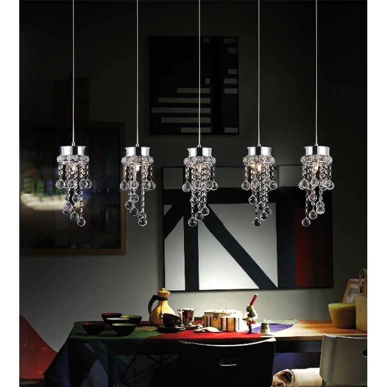Silver Orchid Jose Chrome 5-light Chandelier - Chandeliers For Bedrooms by Overstock.com