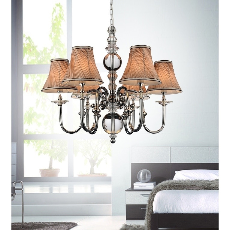 Gracewood Hollow Usongo 6-light Chandelier with Chrome Finish - Chandeliers For Bedrooms by Overstock.com