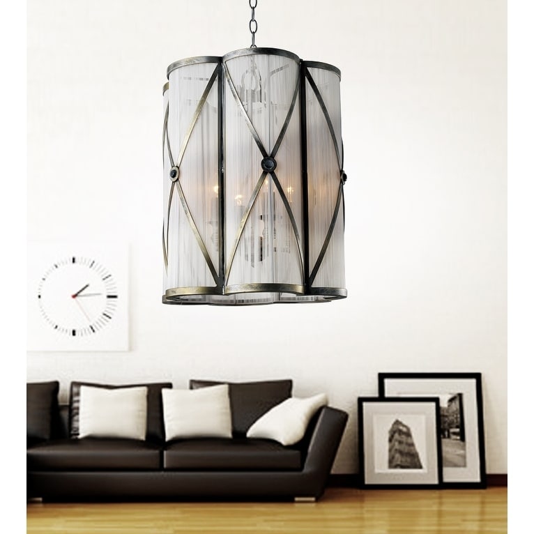 The Gray Barn Apple Landing 4-light Chandelier with Antique Brass Finish - Chandeliers For Bedrooms by Overstock.com