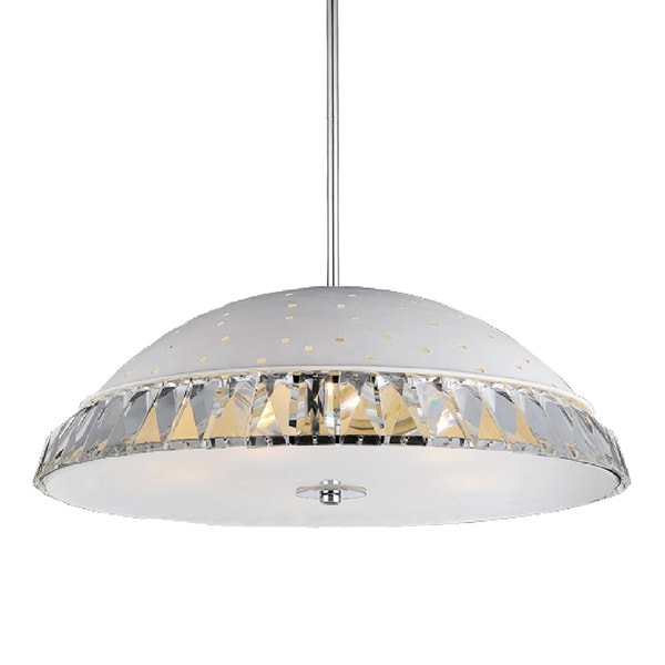 Porch & Den McClarey White Finish 8-light Chandelier - Chandeliers For Bedrooms by Overstock.com