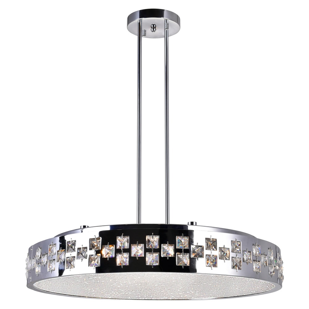 10 light Chrome Crystal Chandelier Chrome 10 light Chrome Crystal Chandelier Chrome