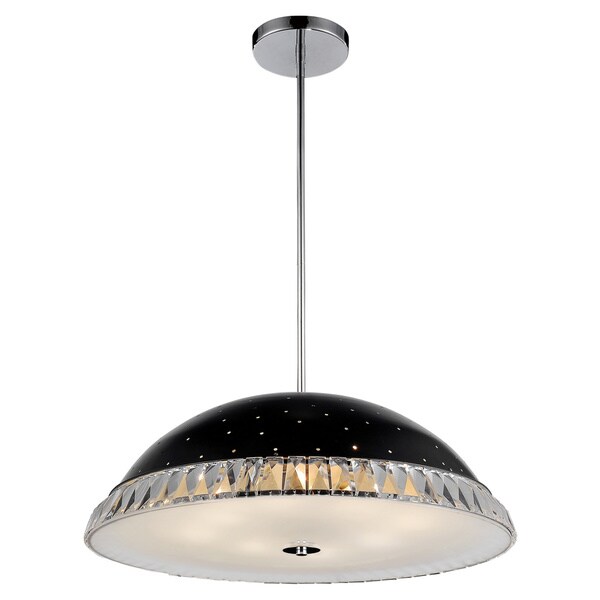 Porch & Den McClarey Black Finish 5-light Chandelier - Chandeliers For Bedrooms by Overstock.com