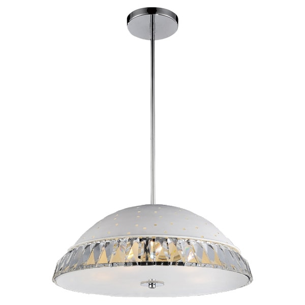 Porch & Den McClarey White Finish 5-light Chandelier - Chandeliers For Bedrooms by Overstock.com