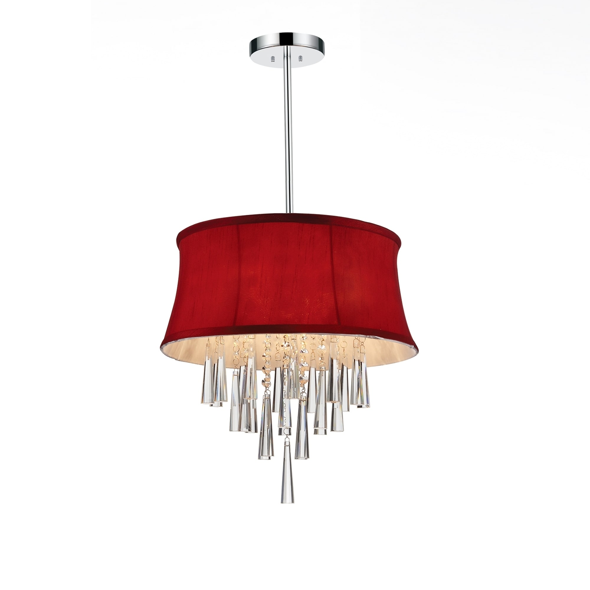 4 Light Chandelier with Chrome Finish - Chandeliers For Bedrooms by Overstock.com