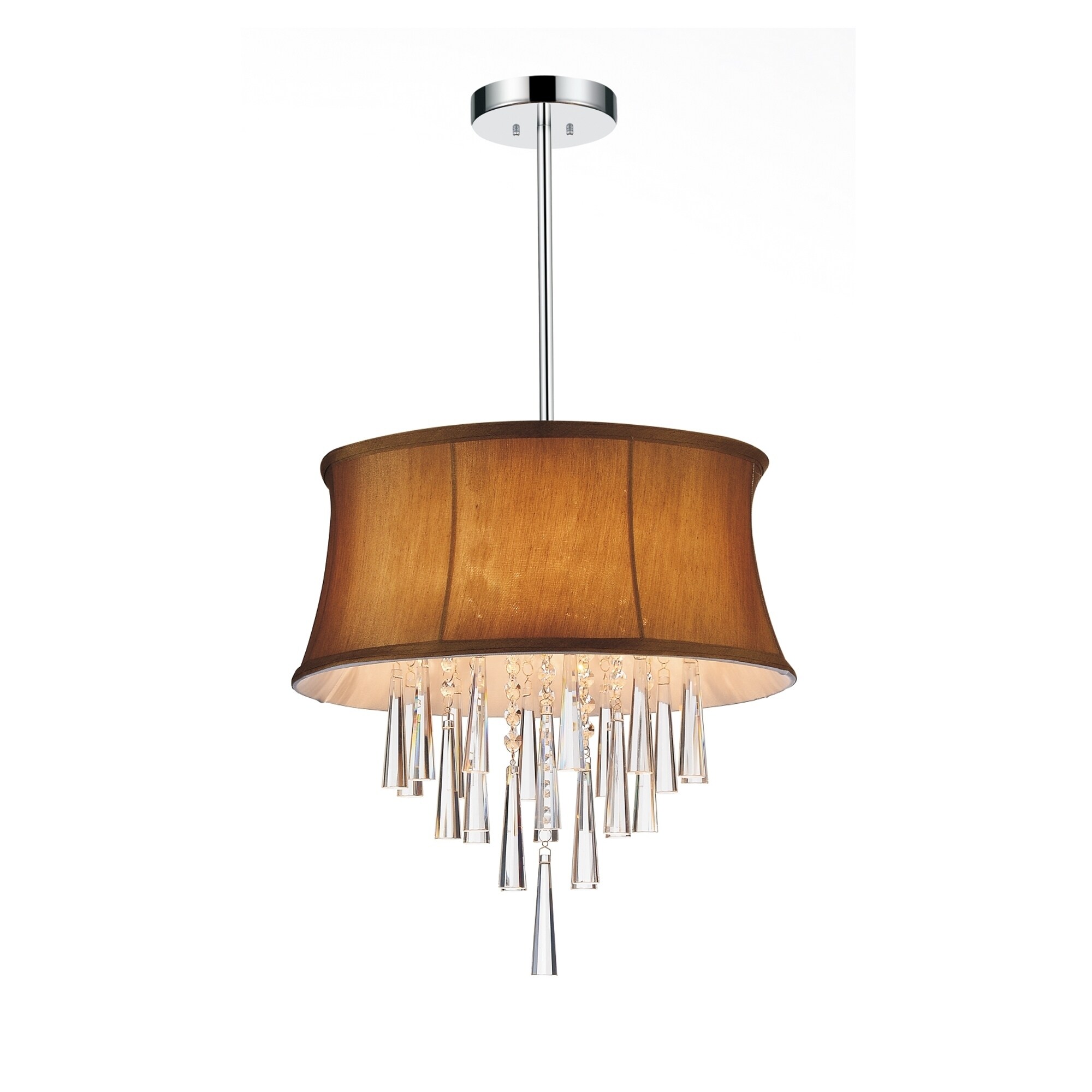 4 Light Chandelier with Chrome Finish - Chandeliers For Bedrooms by Overstock.com