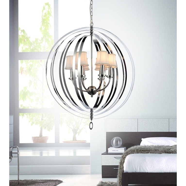 The Gray Barn Arctic Arrow 5-light Chandelier with Chrome Finish - Chandeliers For Bedrooms by Overstock.com