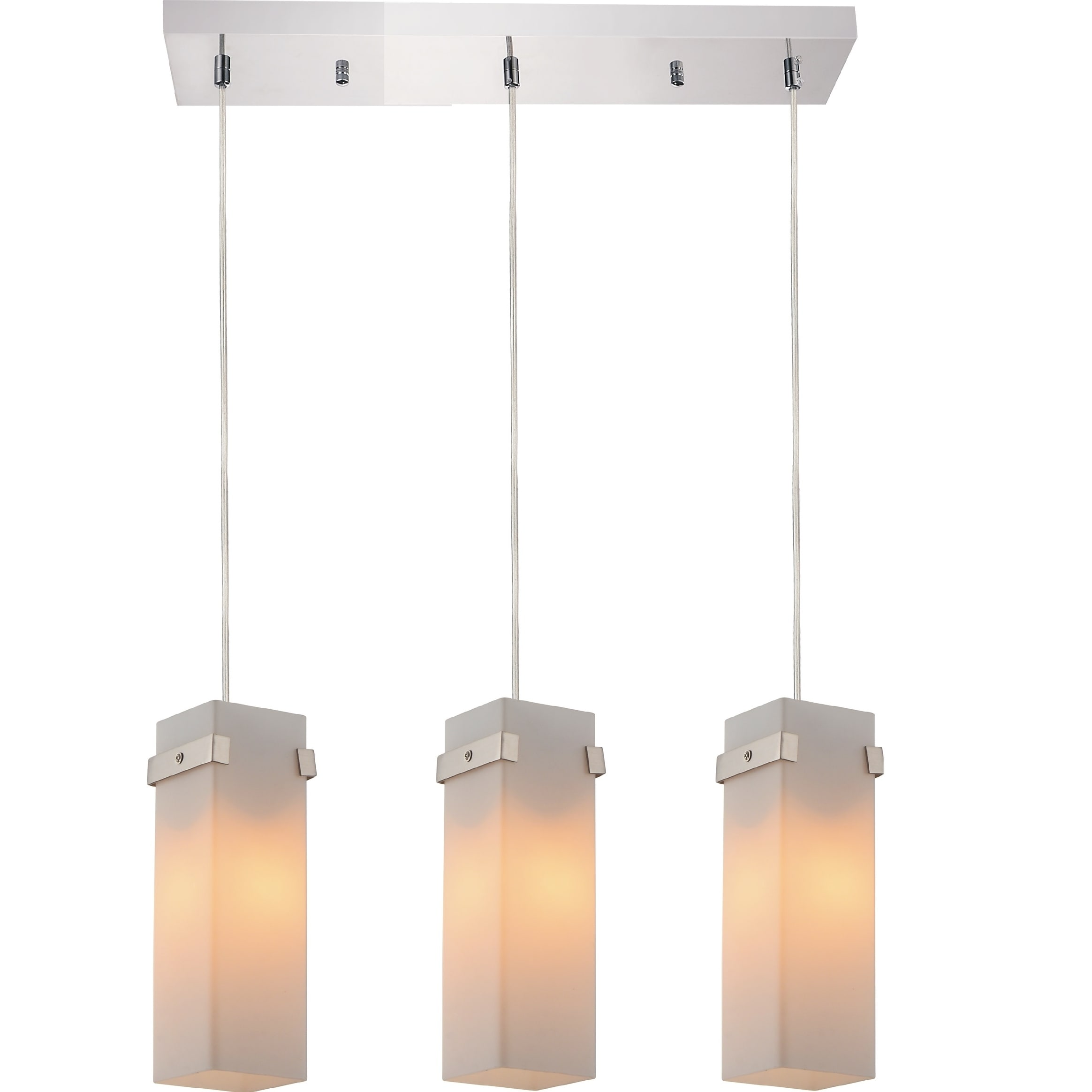 3 Light Chandelier with Chrome Finish - Chandeliers For Bedrooms by Overstock.com