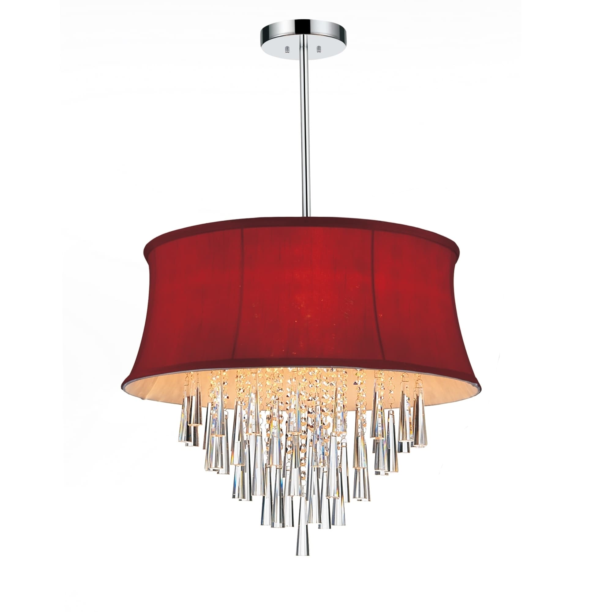 8 Light Chandelier with Chrome Finish - Chandeliers For Bedrooms by Overstock.com