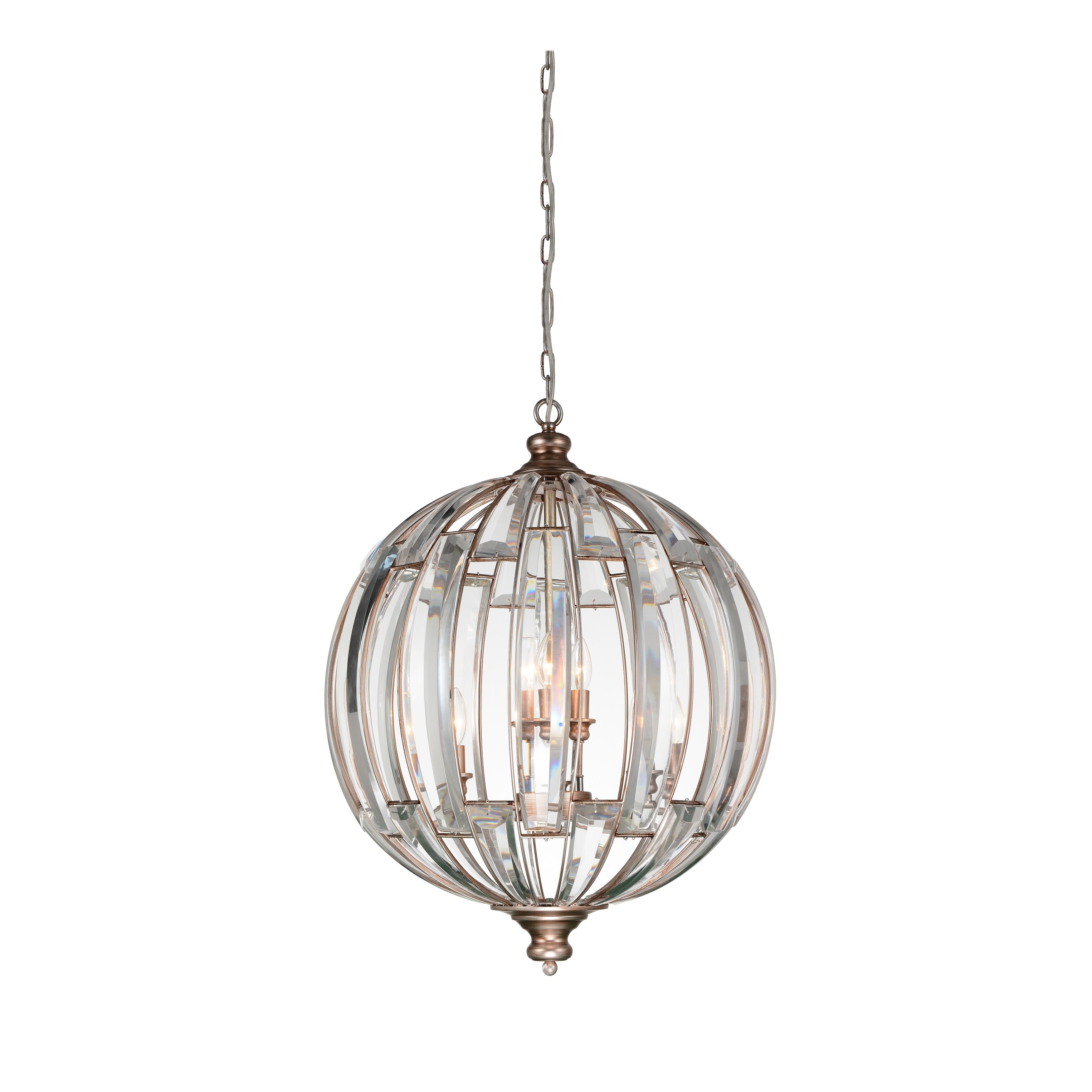 Silver Orchid Alderson 6-light Chandelier with Antique Forged Sliver Finish - Chandeliers For Bedrooms by Overstock.com