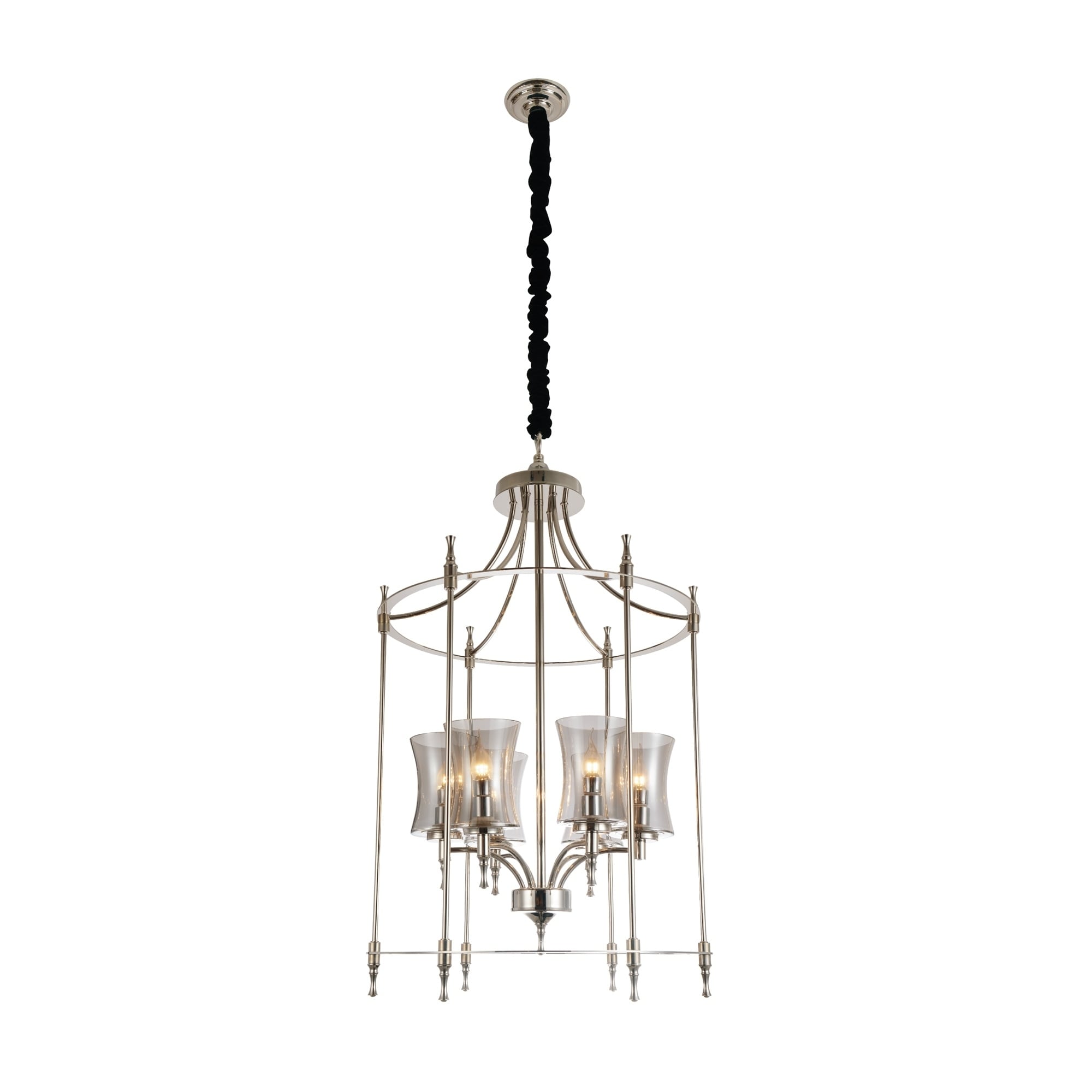 6 Light Chandelier with Chrome Finish - Chandeliers For Bedrooms by Overstock.com