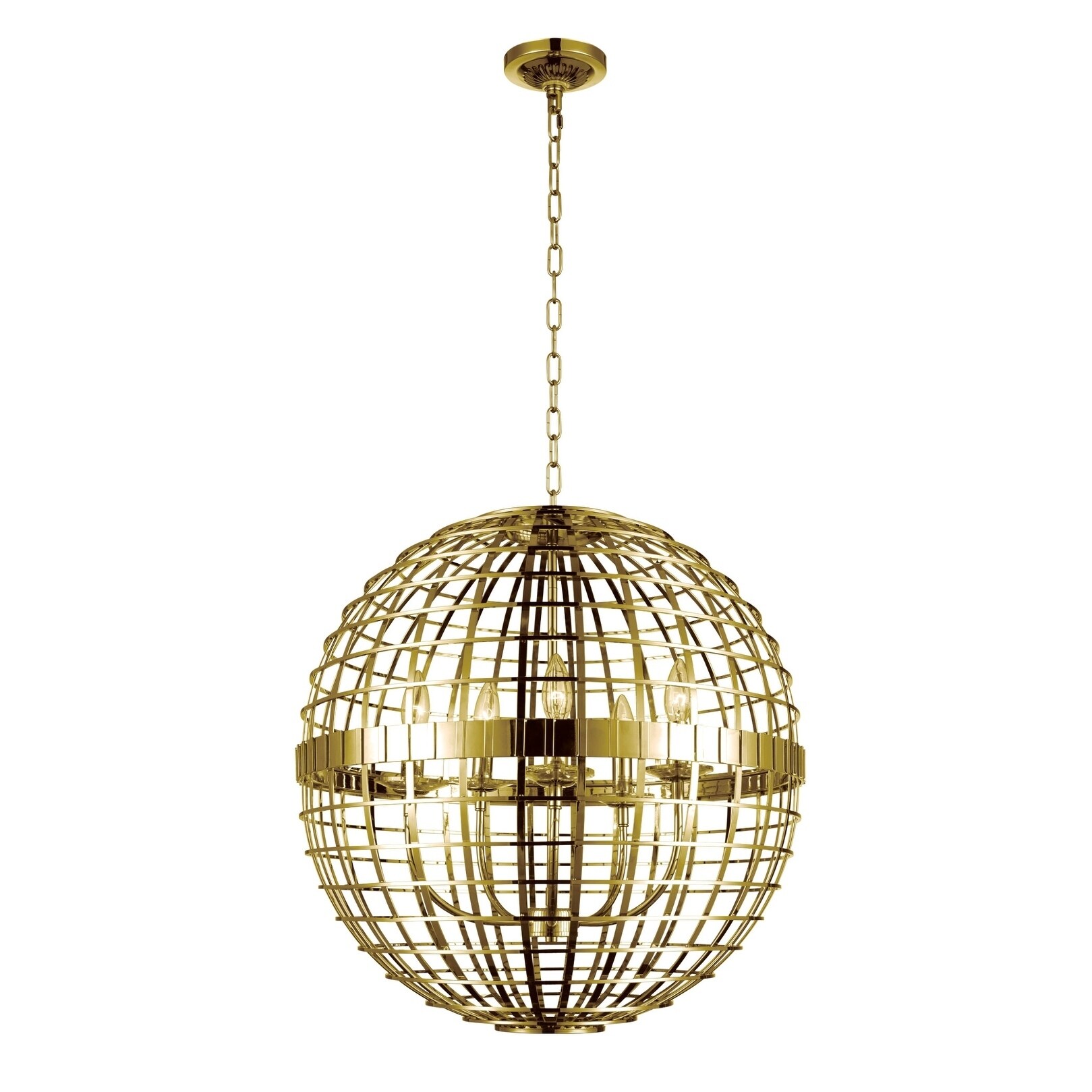 Gracewood Hollow Tagne 5-light Chandelier with Goldtone Finish - Chandeliers For Bedrooms by Overstock.com