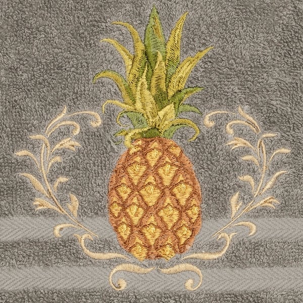Pantry Pineapple Kitchen Dish Towel Set of 4, 100-Percent Cotton, 18 x  28-inch