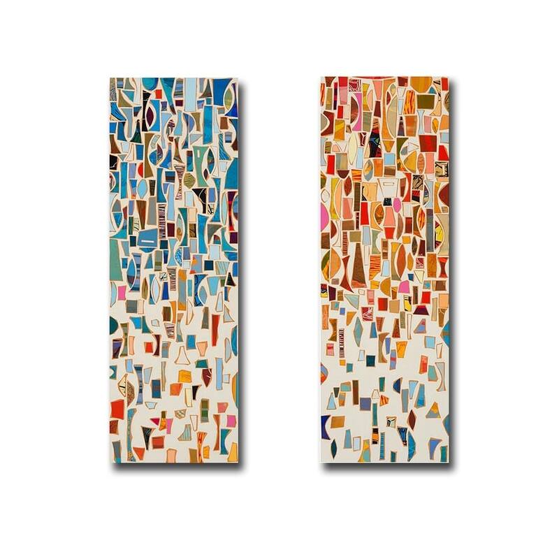 Drift 1 & 2 by Fernando Reyes 2-piece Gallery Wrapped Canvas Giclee Art Set