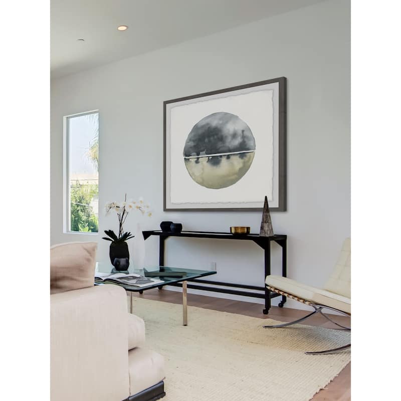 Blue Reflection' Framed Painting Print - Multi-Color