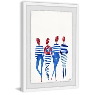 Fashion Travel Trunks - Framed Print - Multi-Color - Bed Bath & Beyond -  32629981