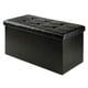 preview thumbnail 1 of 3, Ashford Ottoman with Storage Faux Leather