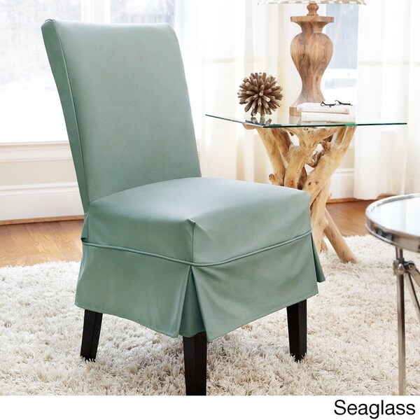 loose fit dining chair slipcover