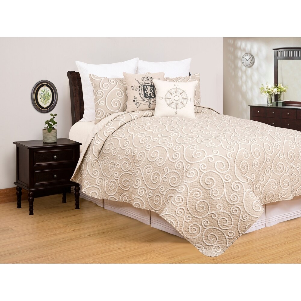Scroll Plissiert Duvet Quilt Cover Blumen Reversible Bettwäsche Set Kissenhülle Scroll Plissiert Duvet Quilt Cover Blumen Reversible Bettwäsche Set Kissenhülle