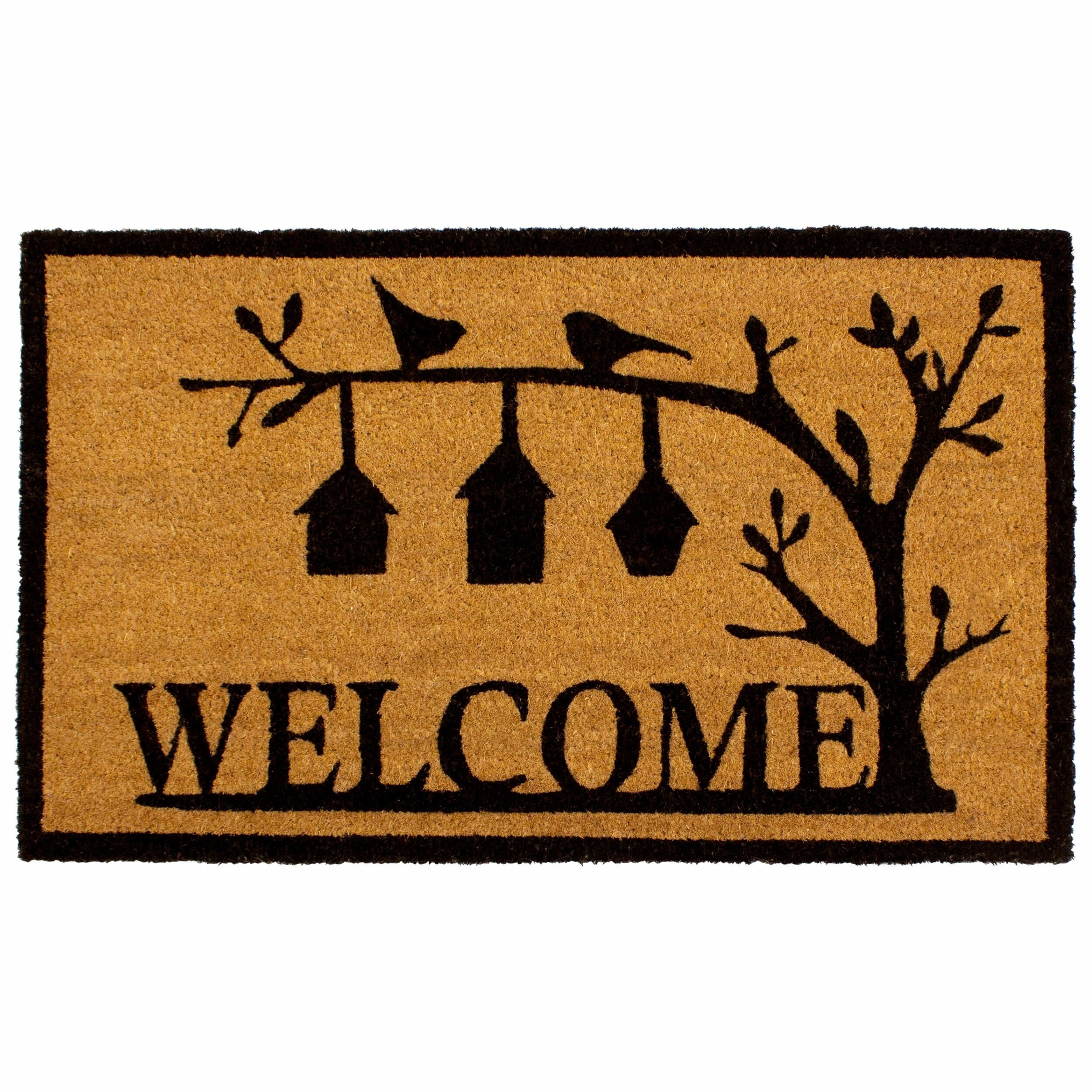 Shop Storm Stopper Bird House Welcome 18x28 In Indoor Outdoor