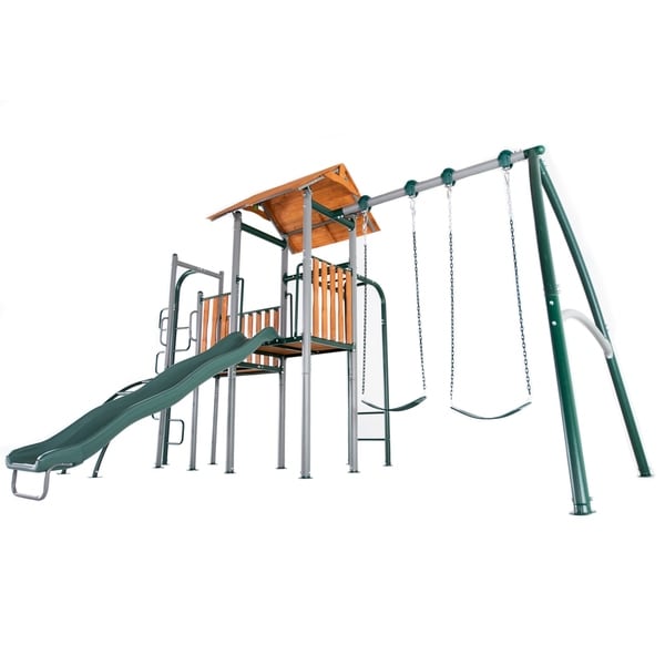 sportspower big ridge metal swing set