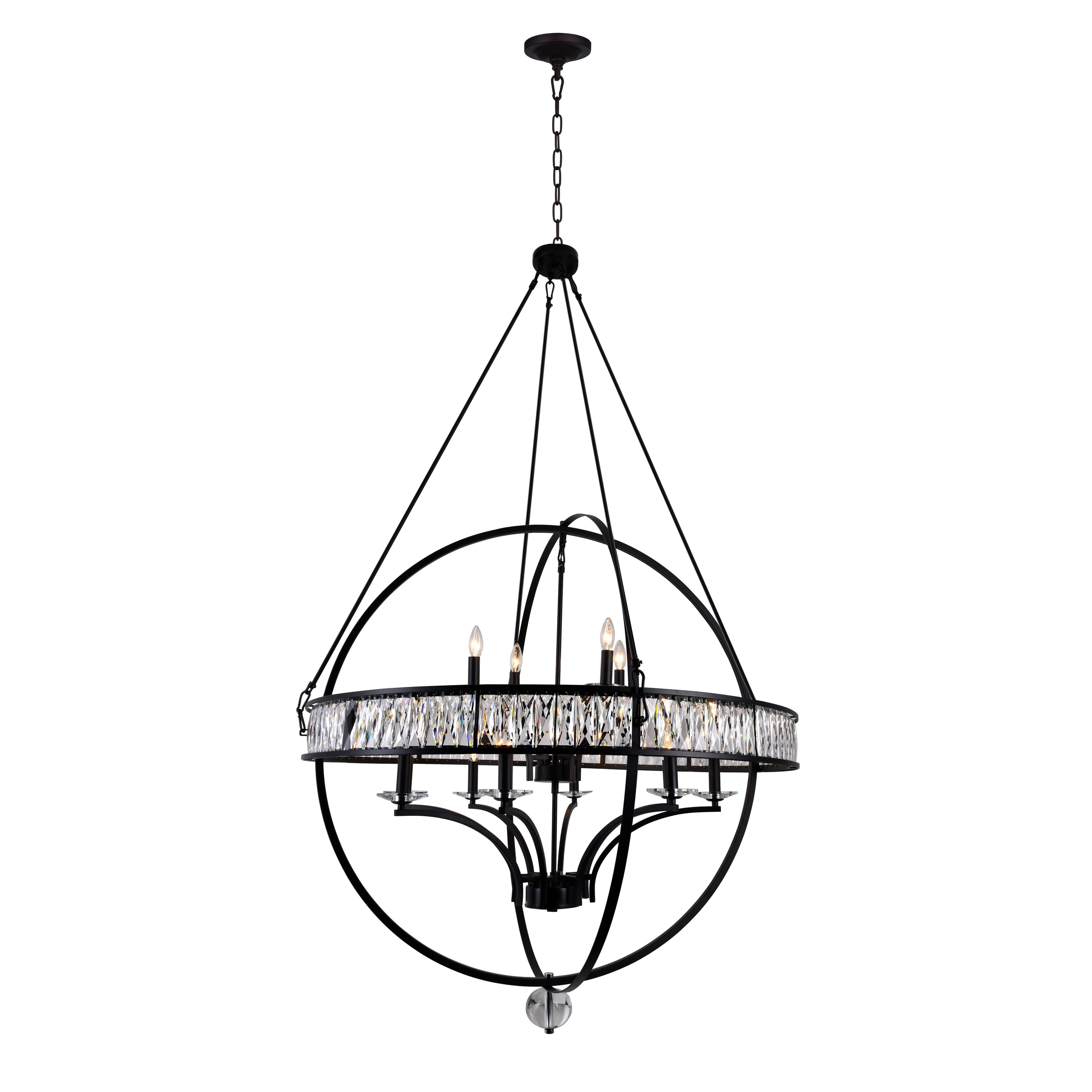The Gray Barn Stormy Roost 12-light Chandelier with Black Finish - Chandeliers For Bedrooms by Overstock.com