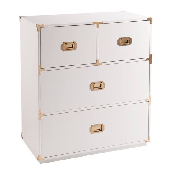 Shop Campaign 4 Drawer Accent Chest Free Shipping Today
