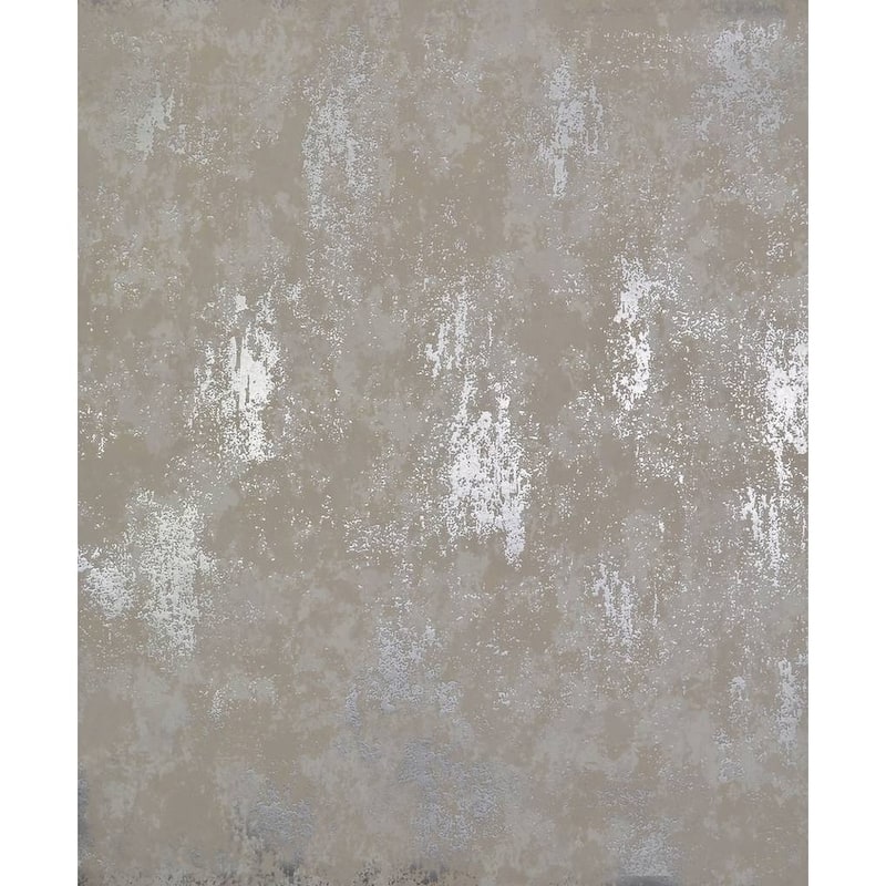 Cooper Nebula Wallpaper Roll (56.9 sq. ft.) - 20.8 In. x 32.8 Ft. = 56.9 Sq. Ft. - White/Silver