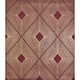Cooper Harlowe 56.9 Square Foot Glam Metallic Geometric Wallpaper - 20.8 In. x 32.8 Ft. = 56.9 Sq. Ft. - Red/Gold