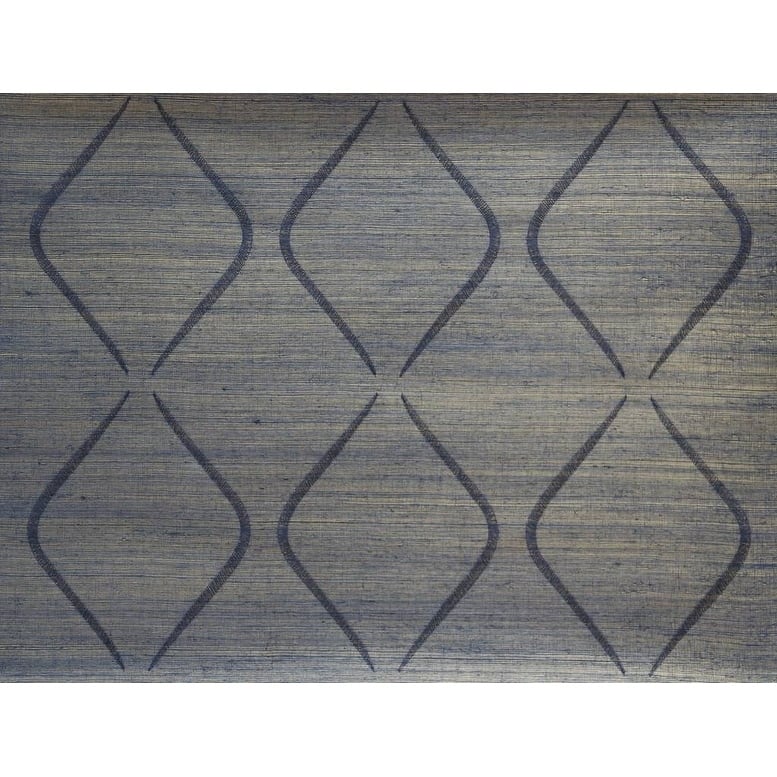 Debary Marquise Wallpaper 33.5 In. x 24 Ft. = 72 Sq.Ft. - Indigo