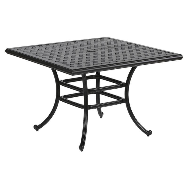 South Ponto 5-piece Sling Multicolor Aluminum Dining Set with 44-inch Square Table