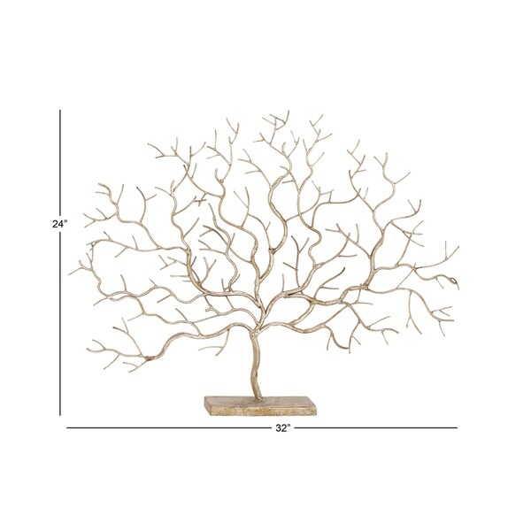 The Curated Nomad Goodman Metal Tree Sculpture - Overstock - 22695800