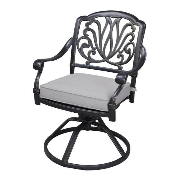 Shop Saybrook Cast Aluminum Swivel Rocker With Cushion Set Of 2