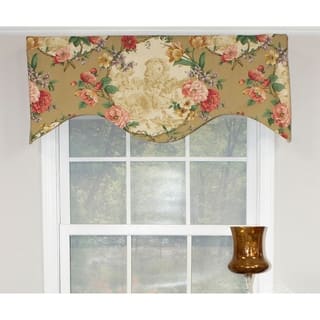 Cornice Valances Online At Our Best Window Rlf Home Antique Toile Window Valance