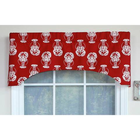 RLF Home Claws-N-Tails Arch Window Valance