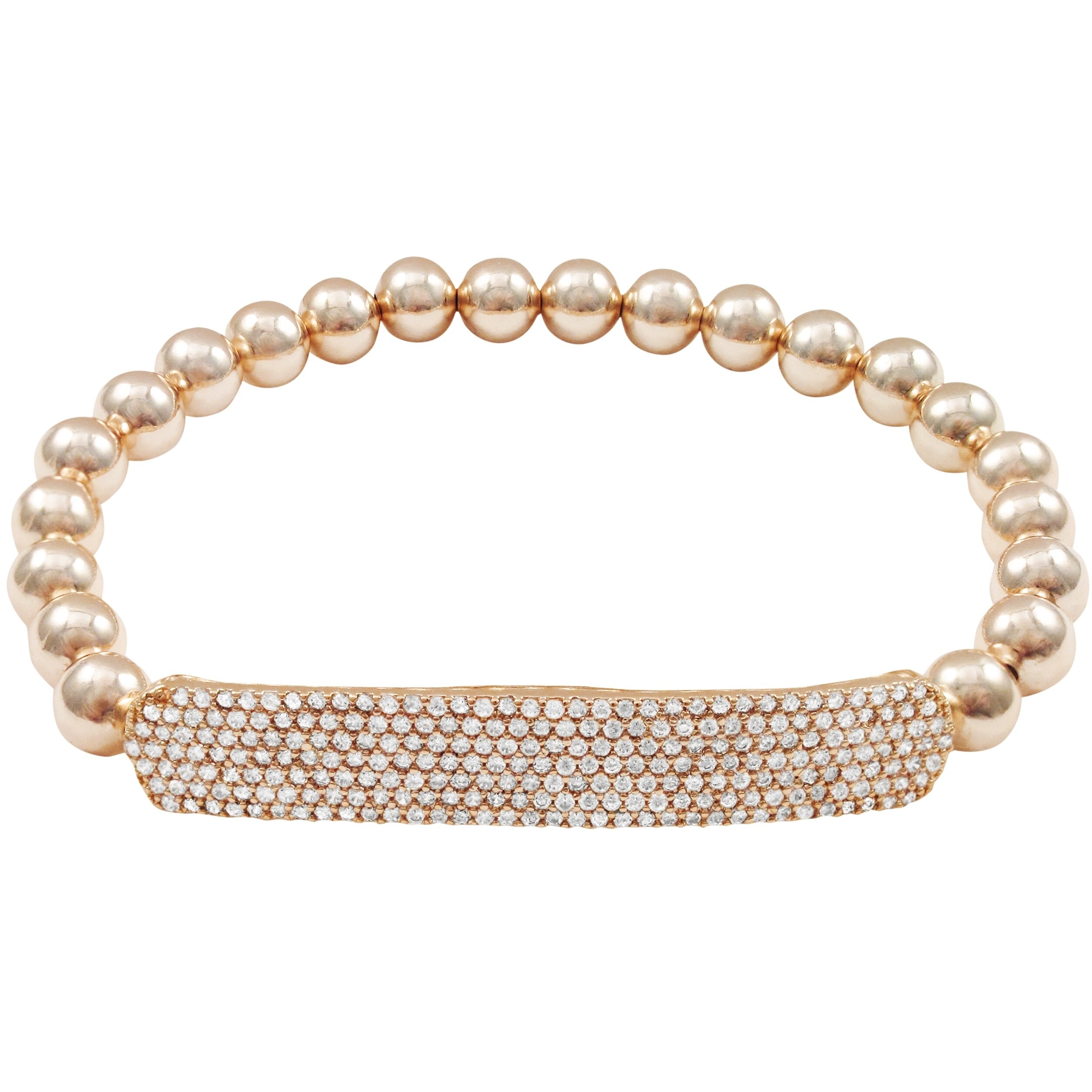 tri color stretch bracelets