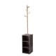 preview thumbnail 1 of 3, Adesso Hutch Storage Coat Rack