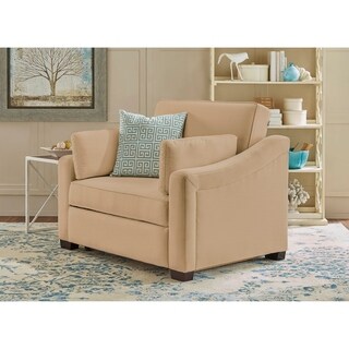 twin chair sleeper serta convertible dream susanah chairs